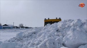 Трактор Дт-75. Бульдозерные работы.