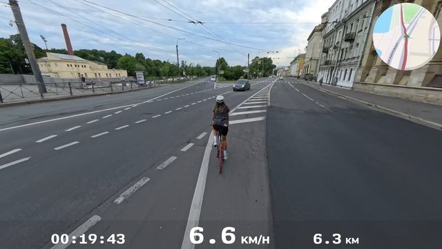 Через центр Петербурга на велосипеде | Велосипед в гор смотреть онлайн