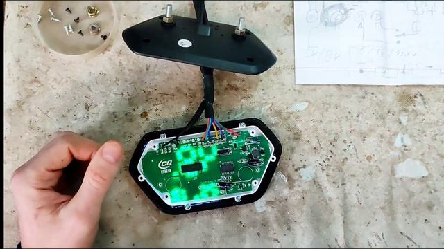 Скрытая корректировка спидометра электро велосипеда