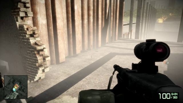 Battlefield Bad Company 2 Уничтожение Оружие Мощное на Самолёте Финал #11