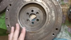Полноценное сцепление на минипогрузчик,вал маховика