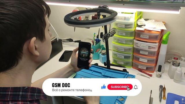 Восстановление функций Face ID и True tone с помощью программатора JC ID V1SE WiFI смотреть онлайн