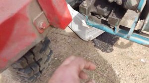 Замена масла уд 15 ,мотоблок беларус ,1,5 литра масла