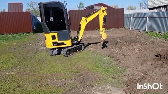 Мини экскаватор R319 плавность гидравлики