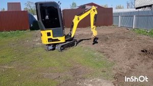 Мини экскаватор R319 плавность гидравлики