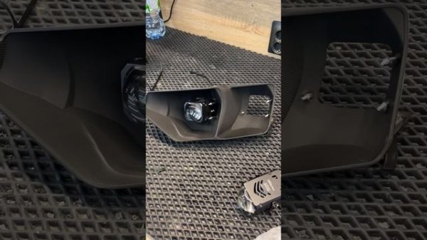 LADA Niva Travel установка двух комплектов линз MTF MaxBeam Compact 2"