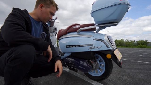 Полный ОБЗОР скутера  PROMAX Miami 240 (49) от сети мотоцентров