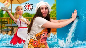 Мауи устроил потоп на летней веранде! Кто спасёт кафе Барби?