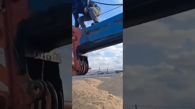 Замена каната на автокране Галичанин 32т