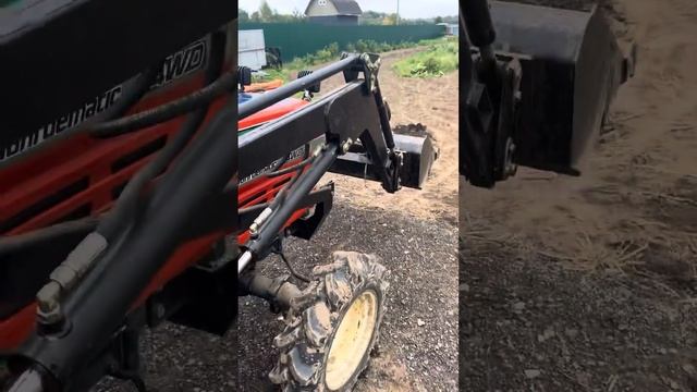 Kubota L1-225d . Данные модели выпускались 1980 года. Безупречн