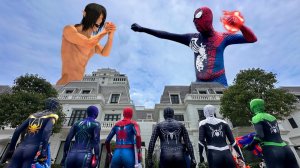 Что, если 6 братьев-пауков в одном доме..? ｜｜ ЧЕЛОВЕК-ПАУК против Титана Полная история #2