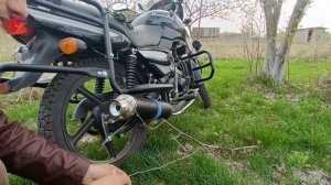 Установка флейты в глушитель мопеда Nordwing