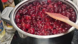 Вишня на зиму! Быстрый рецепт 🍒вишня в собственном со