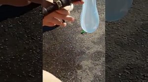 Шарики с водой слоумо🎈💧