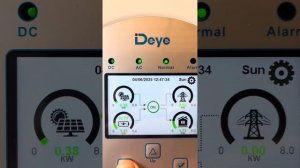 Мои настройки инвертора Deyа для работы по напряжению.