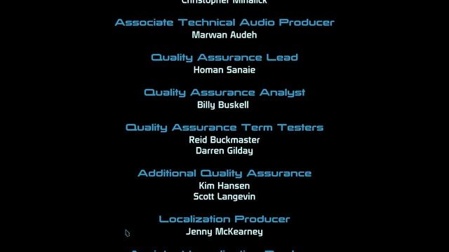 Mass Effect 1 – Бонус: Титры дополнений. смотреть онлайн