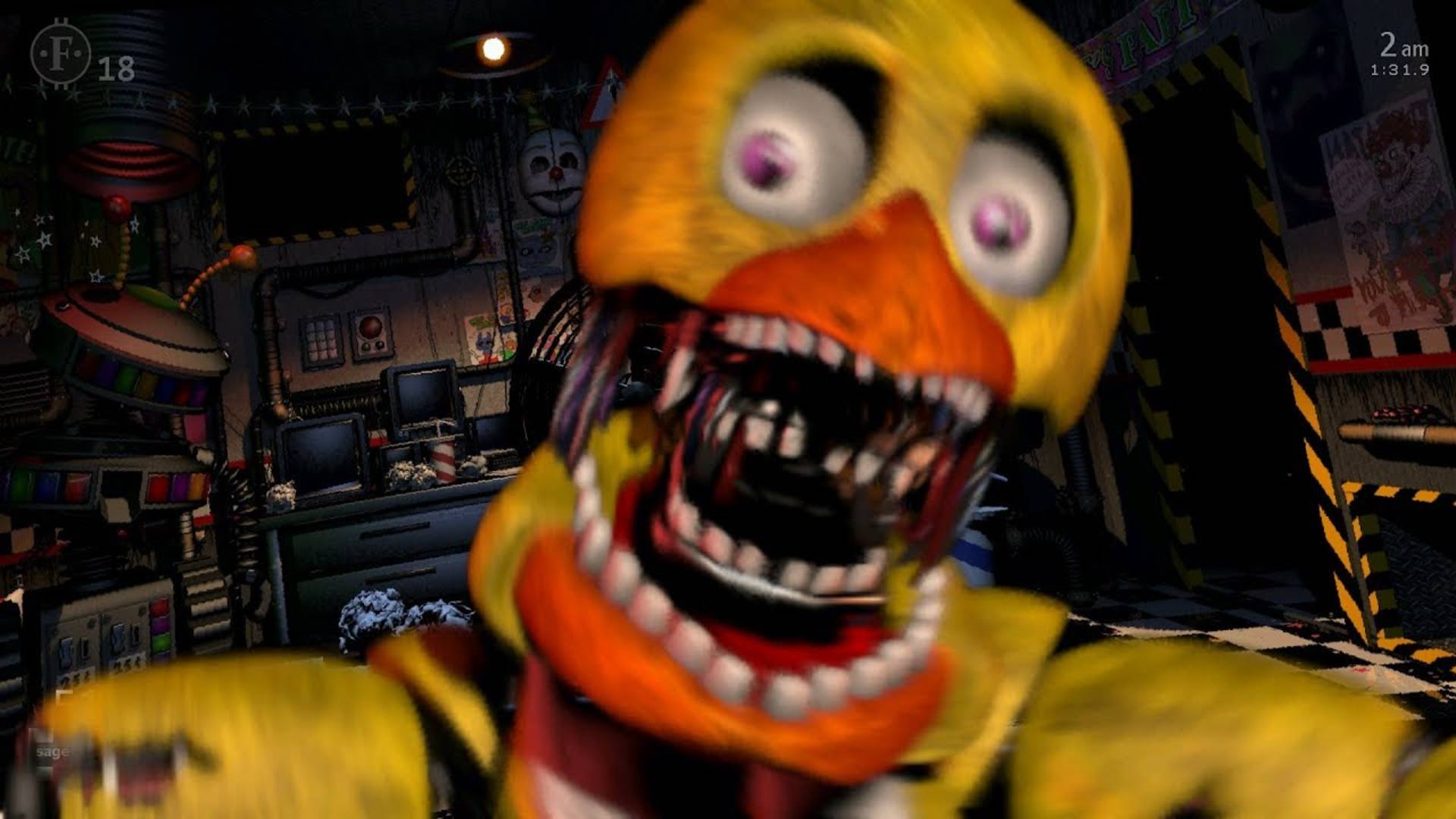 СКРИМЕРЫ всех АНИМАТРОНИКОВ из ФНАФ 7 ◀ 4K HD смотреть онлайн