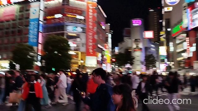 Токийский дрифт, Сибуя, ночь