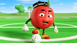Помидор Доппи - Футбол. Мультик для детей.