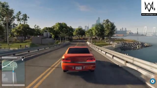 Global Motors Vessel тест автомобиля Watch Dogs 2