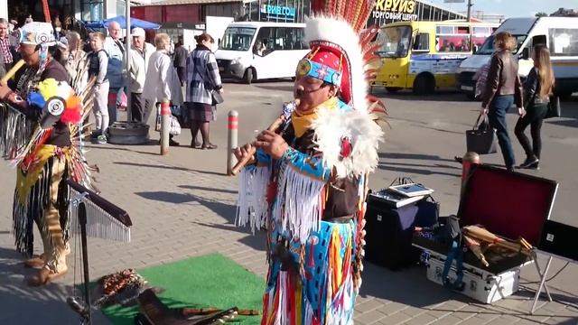 Настоящие индейцы в Мытищах. 7.06.2017