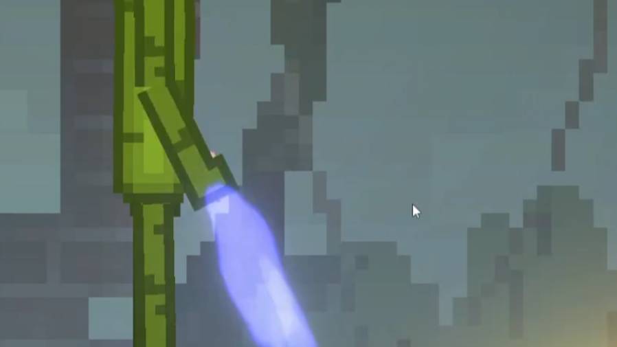 огнемёт из руки в Melon Sandbox и Melon Playground