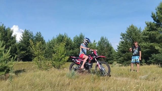 ГОНКА на МОТОЦИКЛАХMotoland xr 300 liteАЛЬФАГОНКА С НАКАЗА?