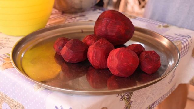 Жареная свекла. Заготовка в морозилку для борща. смотреть онлайн