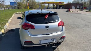 Замена заднего фонаря спойлера багажника на kia ceed jd