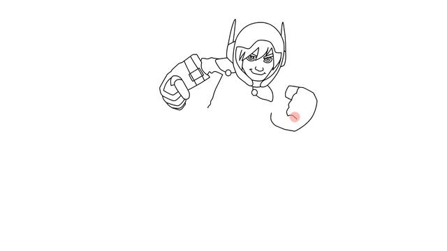 How to draw Hiro Hamada from BIG HERO 6 step by step - Как нарисовать Хиро из Город Героев смотреть онлайн