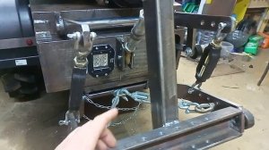 Задняя навеска на минипогрузчика.