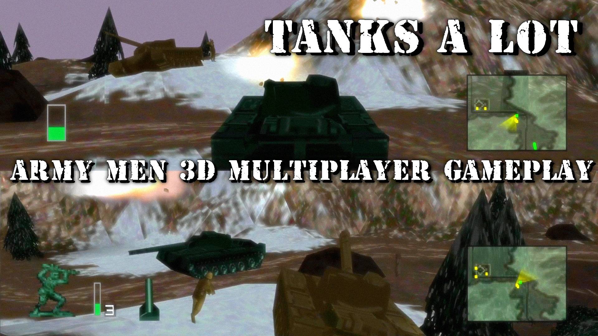 Army Men 3D — Мультиплеерный режим 