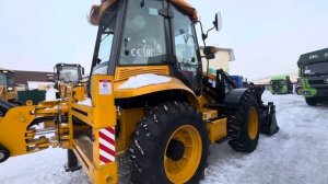 Тестируем гидромолот на экскаватор-погрузчике Shanmon 388H