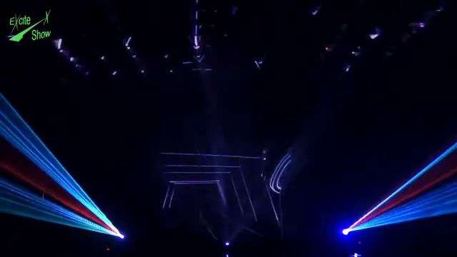 Лазерное шоу на юбилей шахты "Грамотеинская" (live) смотреть онлайн