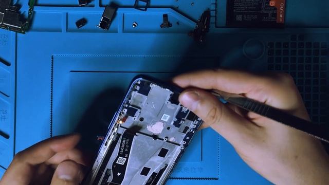 Honor 9X/Huawei P Smart Z замена дисплейного модуля смотреть онлайн