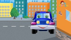 Мультики для детей про Мусоровоз, Джипик и рабочие маш