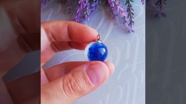 Украшения из эпоксидной смолы BOTANICA..Кулон BOTANICA с птица смотреть онлайн