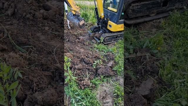 Работа планировочным ковшом и отвалом на Rippa R-319.