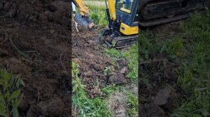 Работа планировочным ковшом и отвалом на Rippa R-319.