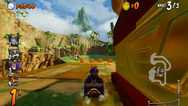 Crash Team Racing Nitro-Fueled(PC) -  Храм Папу