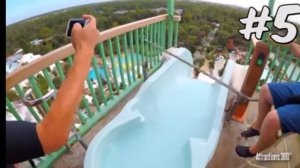 Самые страшные аквапарк горки в мире.