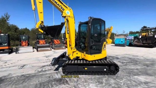 Обзор свежего Японского KOMATSU PC55MR , В НАЛИЧИИ.!!!!