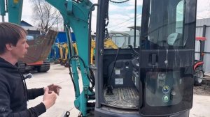 Техника из Японии! Обзор мини-экскаватора Kobelco SK20SR
