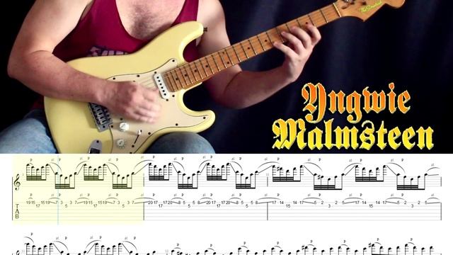 Yngwie Malmsteen - Rising force Solo. Only Tabs смотреть онлайн