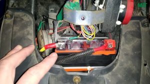 Нормальный аккумулятор на Suzuki Lets 2