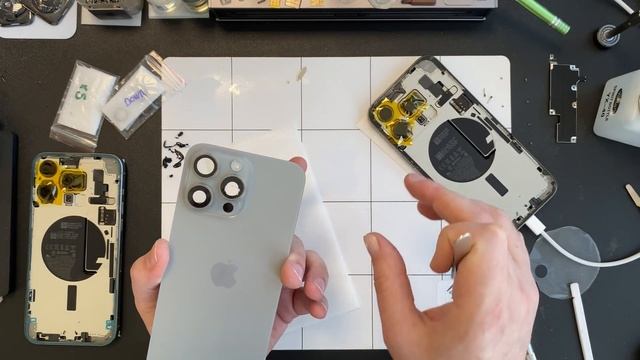 Замена глазка камеры на IPhone 15 Pro Max - Боль Учит!