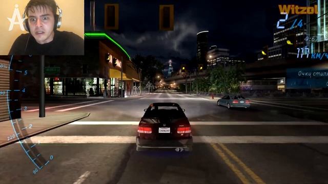 А ой.. Лютые приколы в Need For Speed Underground Witzol #nfs #underground #приколы #nfsunderground