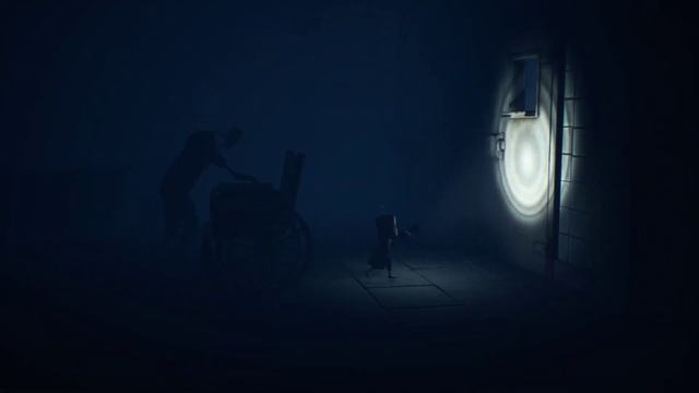 Little Nightmares II, обзор с показом прохождения уровня с врагом у коляске, NewPC-2023 ..*****
