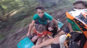 Покатушки на Мотоцикле Урал по грязи 3 часть