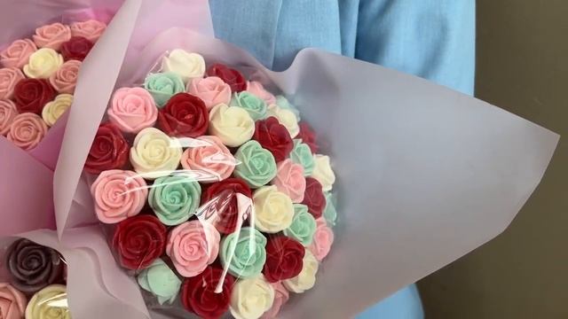 Букеты из шоколадных роз смотреть онлайн